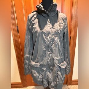 James Perse Charcoal Utility Jacket